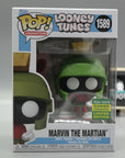 MARVIN THE MARTIAN with Martian Flag 1589 2024 Summer Convention LE Looney Tunes Funko Pop Tootle ph
