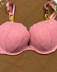 Victoria's Secret Lace Bra Pink 32DD