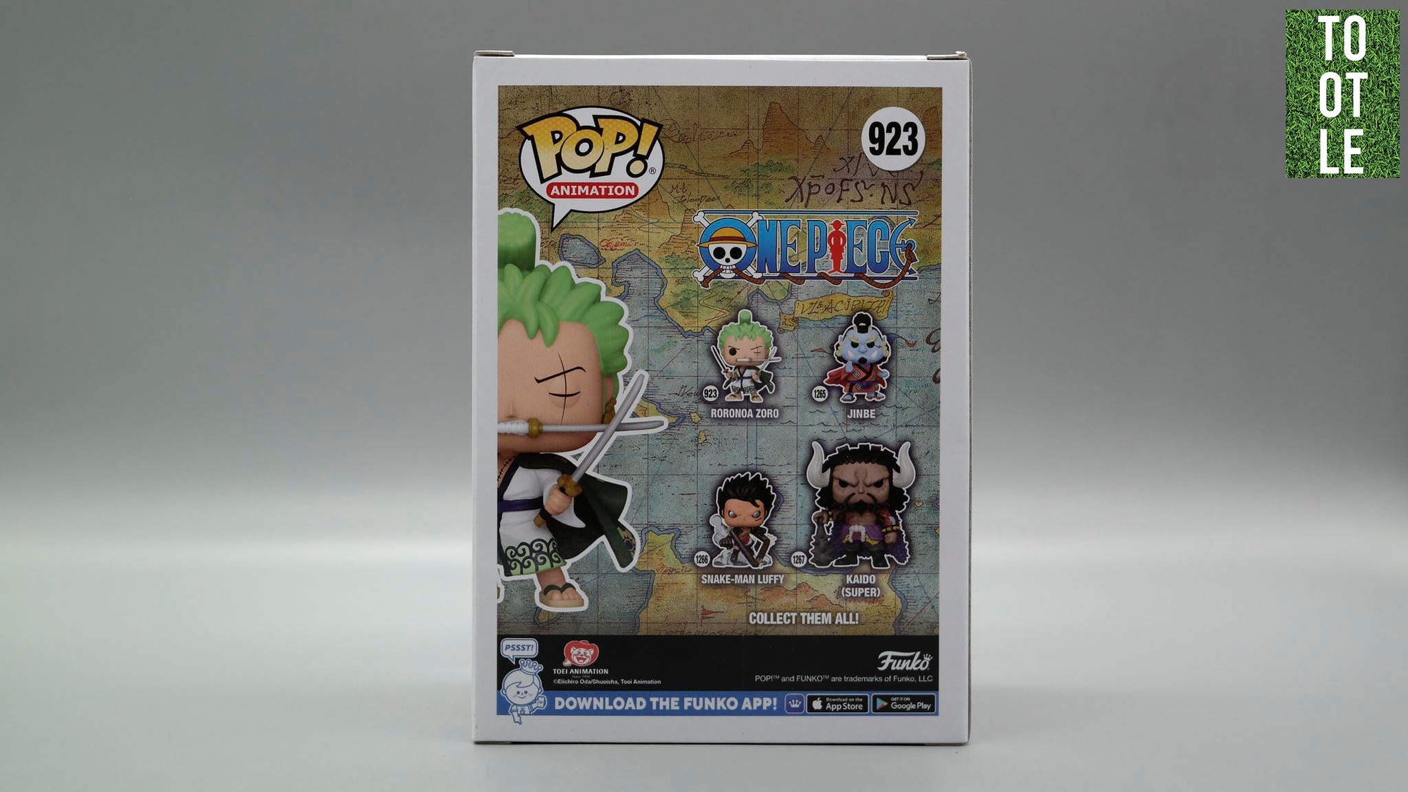 RORONOA ZORO 923 One Piece Funko Pop Animation Tootle ph – Tootle