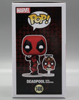DEADPOOOL with HEADPOOL 1400 Marvel Deadpool Wolverine Funko Pop Tootle ph