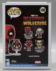 DEADPOOOL with HEADPOOL 1400 Marvel Deadpool Wolverine Funko Pop Tootle ph
