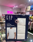 GAP Cotton Crew Shirt 3 Pack Large