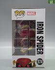 IRON SPIDER with Nano Gauntlet 574 Marvel Avengers End Game Funko Pop Tootle Ph