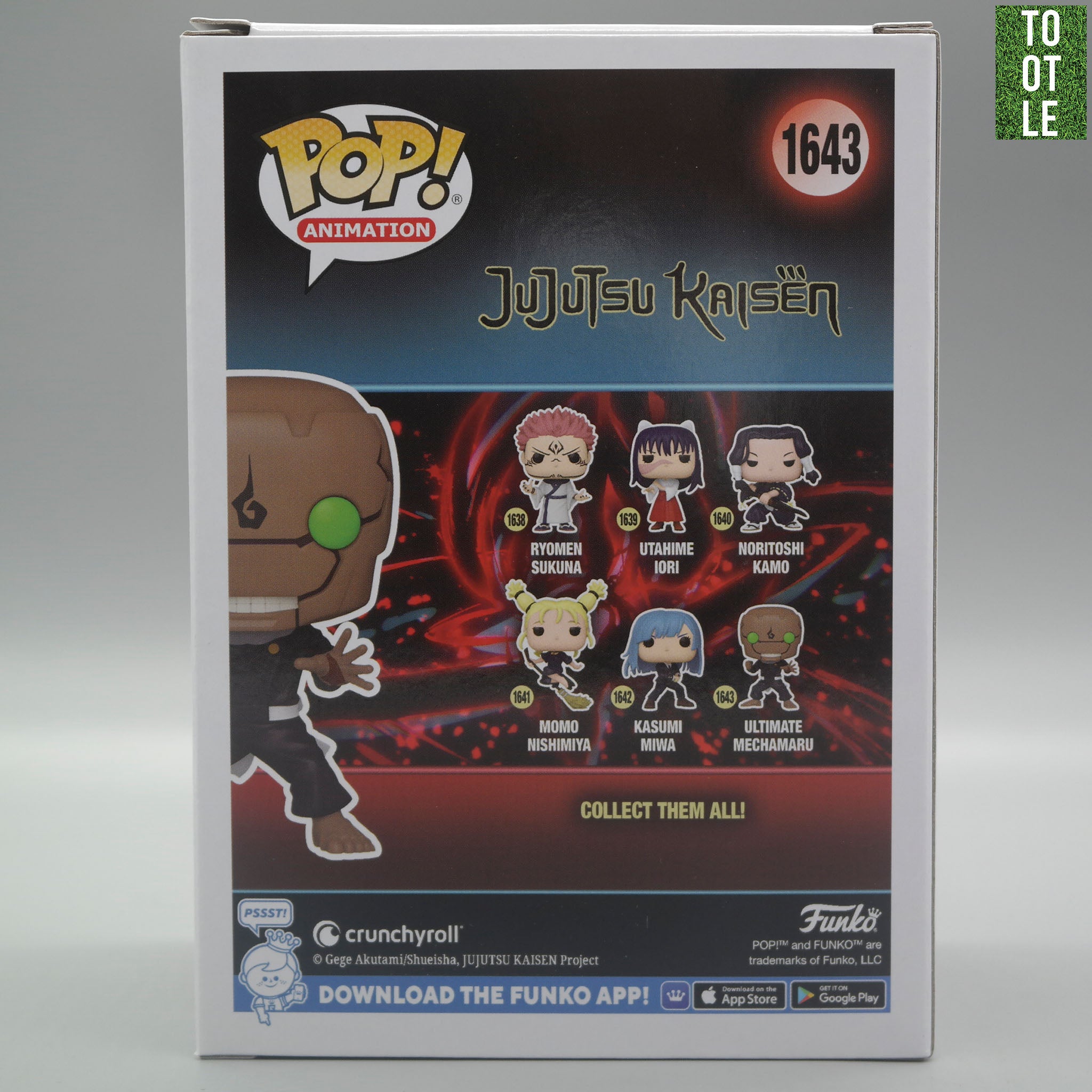 Funko Pop! Animation: Jujutsu Kaisen (JJK) - Ultimate Mechamaru | Merchandising Oficial de Anime - Figura de Vinilo Coleccionable para Decoración - Regalo Friki de Cumpleaños