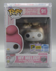 MY MELODY Metallic 91 SDCC 2025 LE Hello Kitty and Friends Funko Pop Tootle Ph in Hard Case