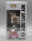 MY MELODY Metallic 91 SDCC 2025 LE Hello Kitty and Friends Funko Pop Tootle Ph in Hard Case