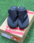 Fitflop Women Lulu Glitters Black