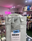 DKNY Full 4 Pieces Sheet Set Stripe Green