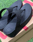 Fitflop Women Lulu Glitters Black