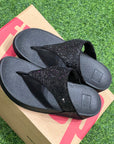Fitflop Women Lulu Glitters Black