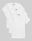Calvin Klein V Neck white Shirt Large