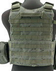 Phantom Avengers 6D9 Tactical Vest With Magazine and Radio Pouches Color: Desert Night Camo