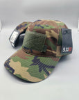 5.11 Flag Bearer Cap Woodland 938 Camo Tootle ph