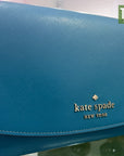 Kate Spade Carson Safiano Leather Bag Dark Peaco