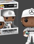 LEWIS HAMILTON with Helmet 09 AMG Petronas Racing Funko Pop Tootle ph