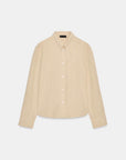 Zara Washed Poplin Shirt Medium Tootle ph