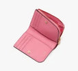 Kate Spade Spade Flower Small Coated Canvas Compact Wallet Pink