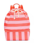 Victoria's Secret Pink & Coral Stripe Beach Cooler Summer Bag