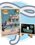 Lilo & Stitch Stitch with Ukulele Diamond Glitter Pop! Vinyl Figure - Entertainment Earth Exclusive