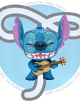 Lilo & Stitch Stitch with Ukulele Diamond Glitter Pop! Vinyl Figure - Entertainment Earth Exclusive