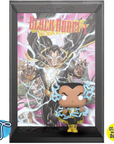 BLACK ADAM 08 GITD DC Super Heroes Funko Pop Comic Covers Hard Case Tootle ph