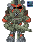 Fallout Shark Paint T-60 Youtooz EE Exclusive LE Tootle ph