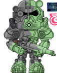 Fallout Glow in the Dark T-60 Power Armor Youtooz EE Exclusive LE Tootle ph