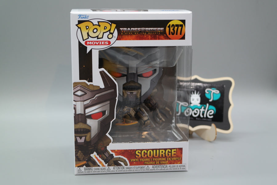 SCOURGE 1377 Transformers Rise of the Beasts Funko Pop Movies Tootle ph