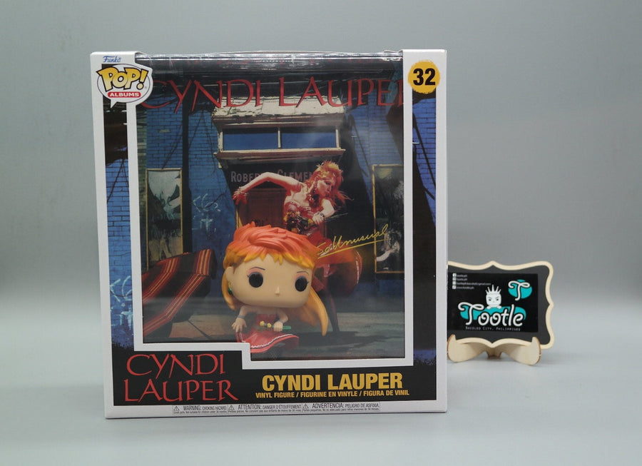 CYNDI LAUPER 32 She's So Unusual Funko Pop Albums in Hard Case Tootle ph