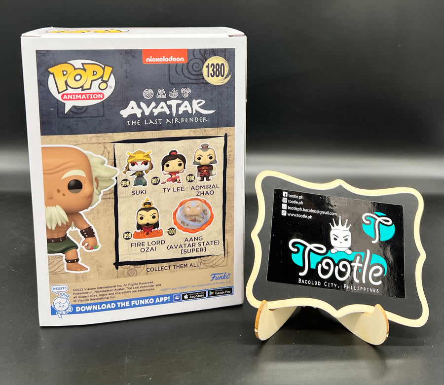 KING BUMI 1380 EE Exclusive Nickolodeon Avatar The Last Air Bender Funko Pop Animation Tootle ph