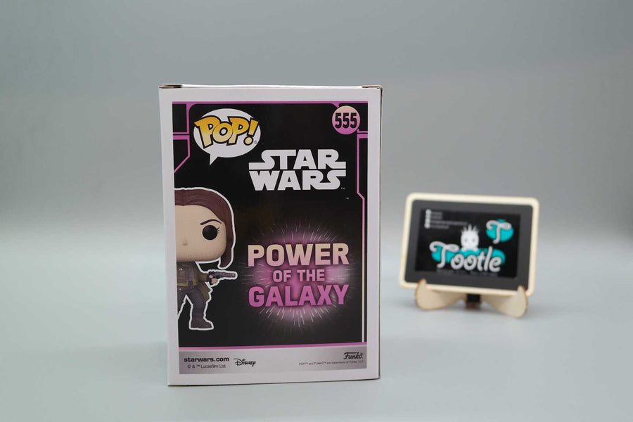 JYN ERSO 555 Amazon Exclusive  Power of The Galaxy Star Wars Funko Pop Tootle ph