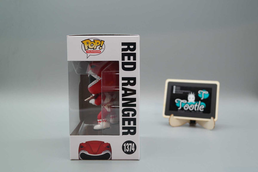 RED RANGER 1374 Mighty Morphin Power Rangers 30th Anniversary Funko Pop! Vinyl Figure Tootle ph