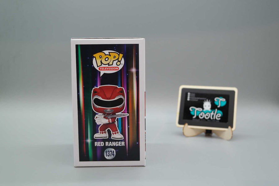 RED RANGER 1374 Mighty Morphin Power Rangers 30th Anniversary Funko Pop! Vinyl Figure Tootle ph