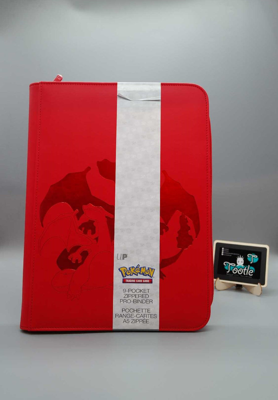 Ultra Pro Charizard Elite 9Pocket Zippered PRO Binder POKEMON Ultra Pro Tootle ph