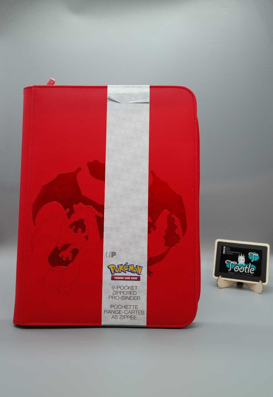 Ultra Pro Charizard Elite 9Pocket Zippered PRO Binder POKEMON Ultra Pro Tootle ph