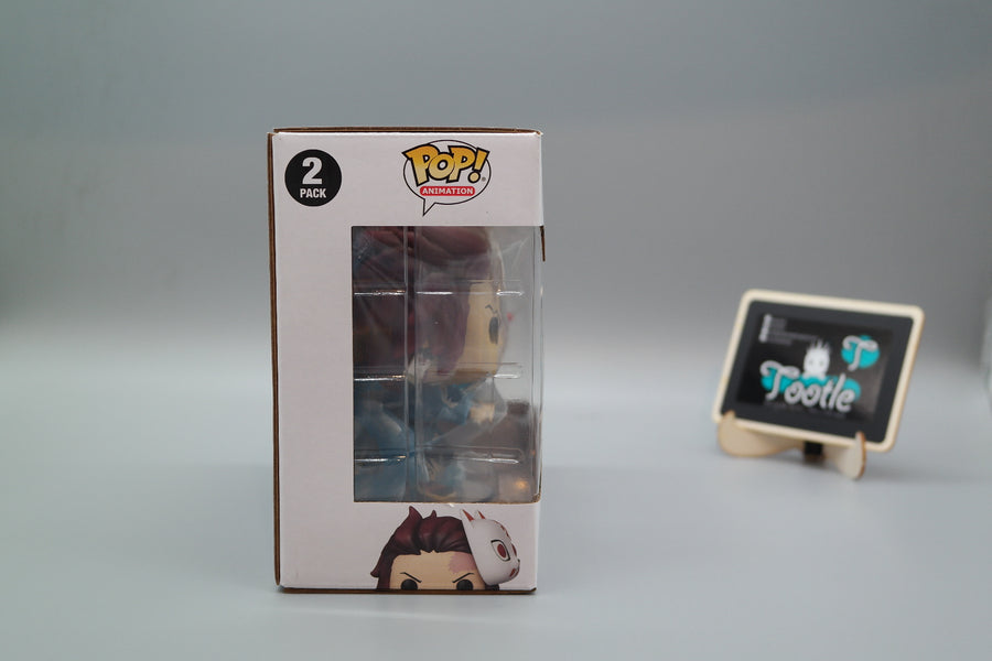 TANJIRO KAMADO & SAKONJI UROKODAKI 2 Pack Demon Slayer Kimetsu No Yaiba Funko Pop Animation