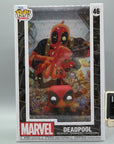 DEADPOOL 46 Marvel COMIC COVERS Funko Pop in Hard Case Tootle ph