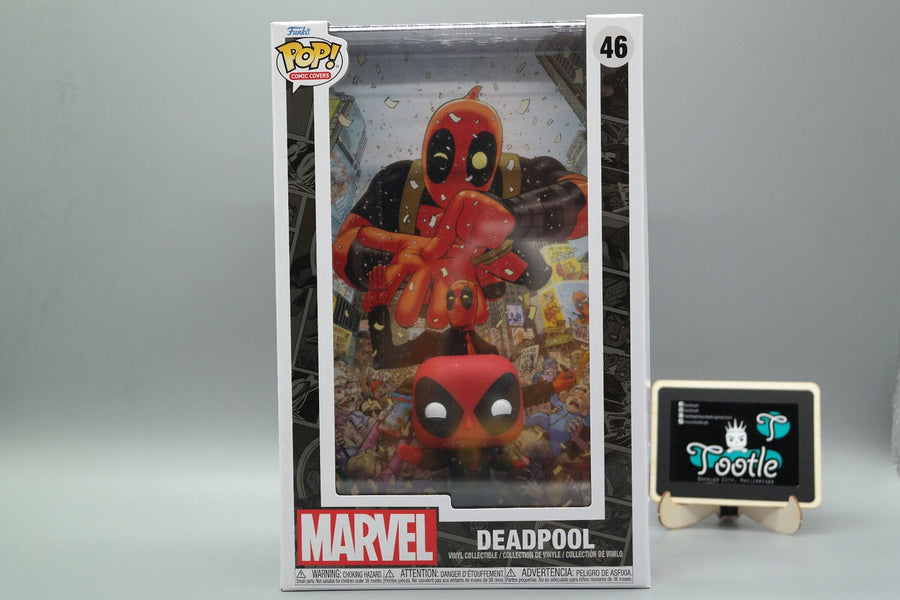 DEADPOOL 46 Marvel COMIC COVERS Funko Pop in Hard Case Tootle ph