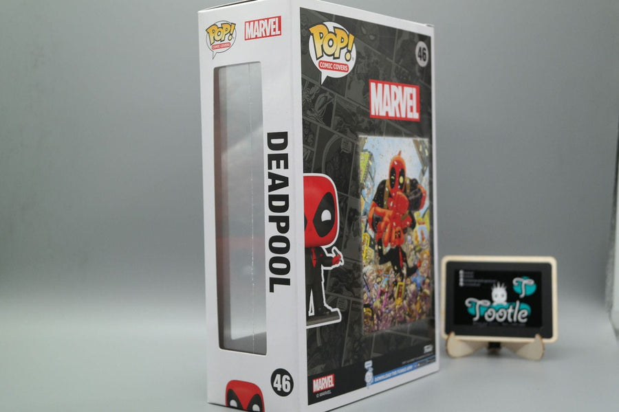 DEADPOOL 46 Marvel COMIC COVERS Funko Pop in Hard Case Tootle ph