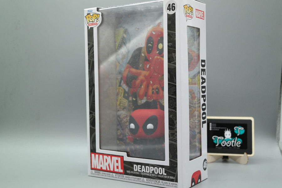 DEADPOOL 46 Marvel COMIC COVERS Funko Pop in Hard Case Tootle ph