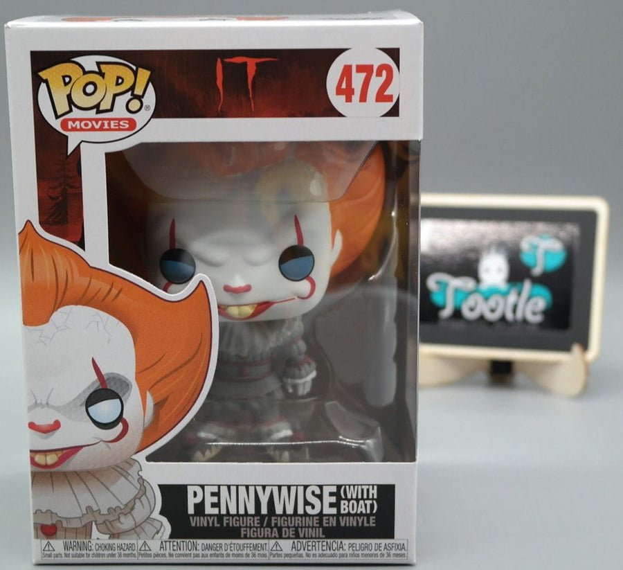 PENNYWISE with Boat 472 IT Funko Pop Movies Tootle ph