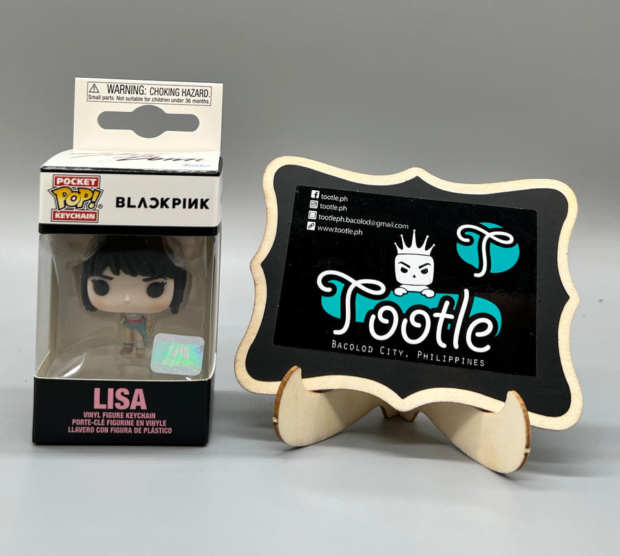 LISA Keychain Blackpink YG Entertainment Hologram Funko Pocket Pop Tootle Ph