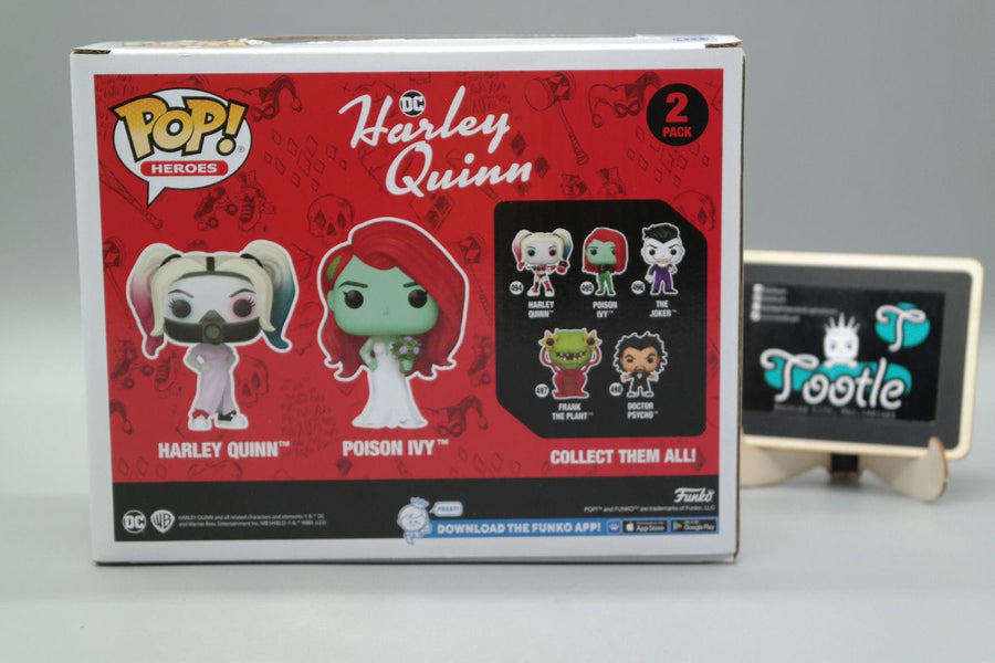 HARLEY QUINN & POISON IVY 2 PACK Funko SE DC Harley Quinn Funko Pop Heroes Tootle Ph