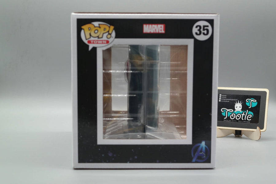 AVENGERS TOWER & IRON MAN 35 GITD PX Previews Exclusive Limited to 25,000 Funko Pop TOWN Tootle ph