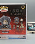 VISERYS on the IRON THRONE 12 GOT House of the Dragon Funko Pop SUPER Pop 6 Inch Tootle ph