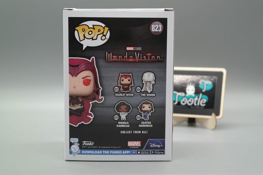 SCARLET WITCH 823 GITD Funko Special Edition Marvel Studios WANDA VISION  Funko Pop Tootle ph