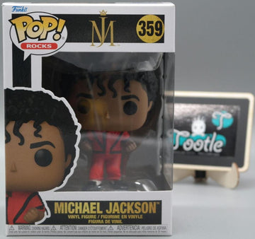 MICHAEL JACKSON 359 MJ Thriller Funko Pop Rocks Tootle ph