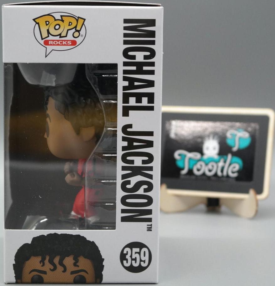 MICHAEL JACKSON 359 MJ Thriller Funko Pop Rocks Tootle ph