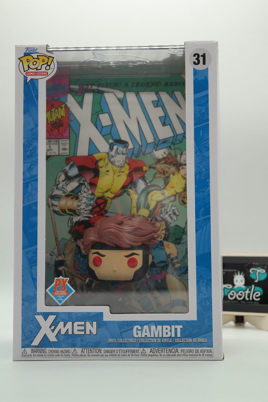 GAMBIT 31 PX Previews Exclv Limited to 12,500 X-Men Comic Covers Funko Pop Tootle ph