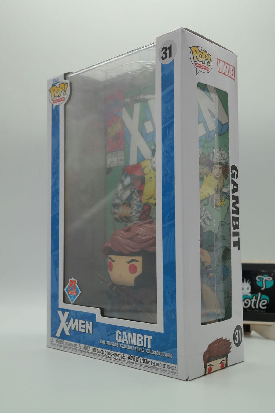 GAMBIT 31 PX Previews Exclv Limited to 12,500 X-Men Comic Covers Funko Pop Tootle ph